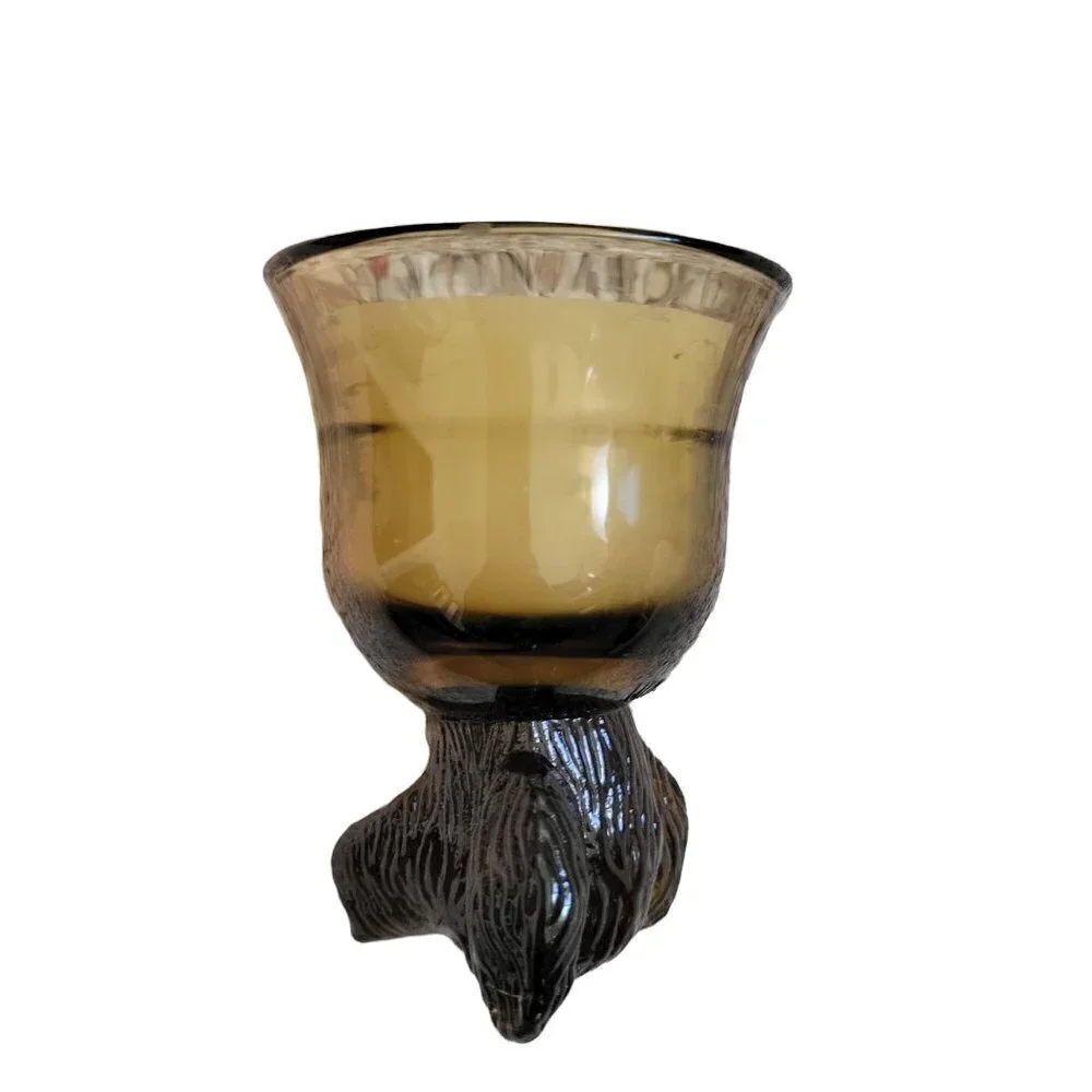 Avon Chesapeake Collection Dog Candle Holder/stand with Candle